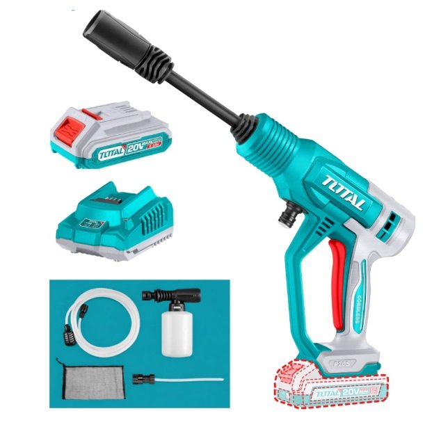 HIDROLAVADORA 20V 2.0Ah TOTAL C/CARG+BATERIA TPWLI20362-4